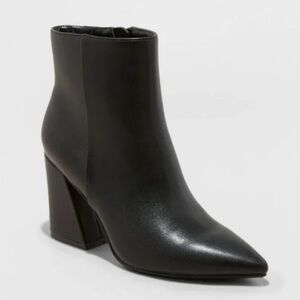 A New Day Cullen Women's Black Ankle Boots